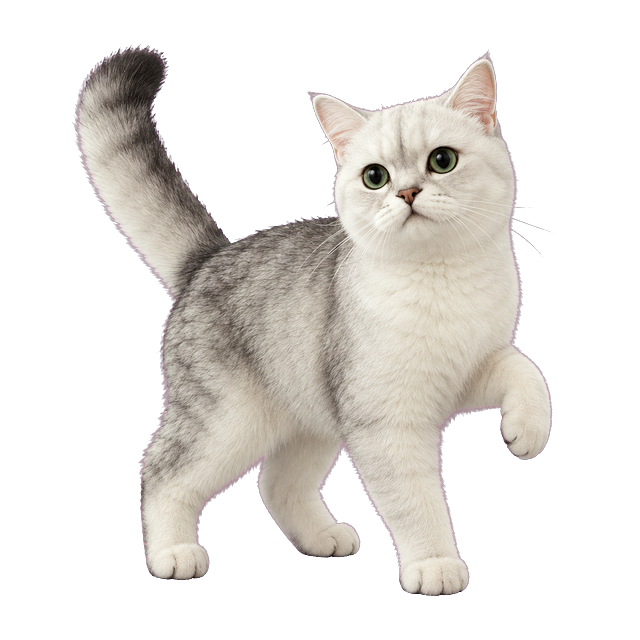 银渐层英国短毛猫宠物